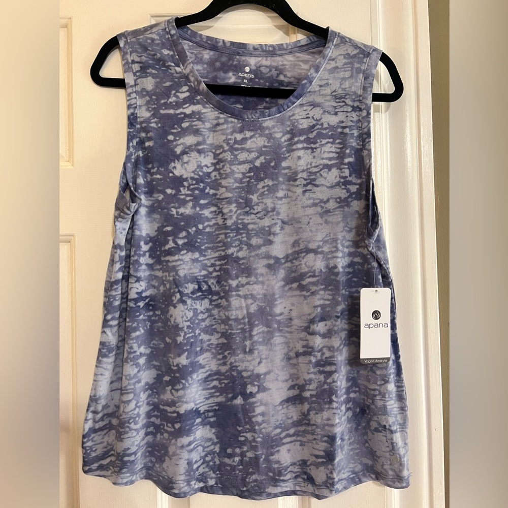 Burnout Tank Top in Lavender Violet